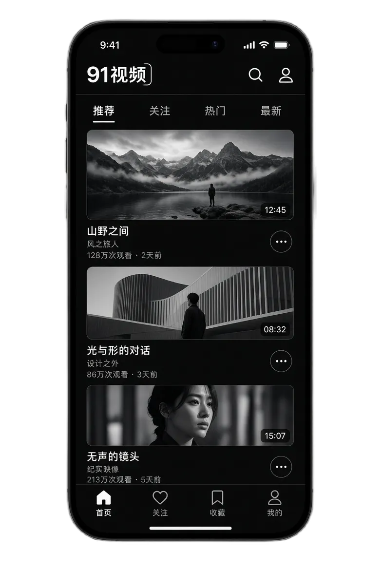 91视频APP内容图